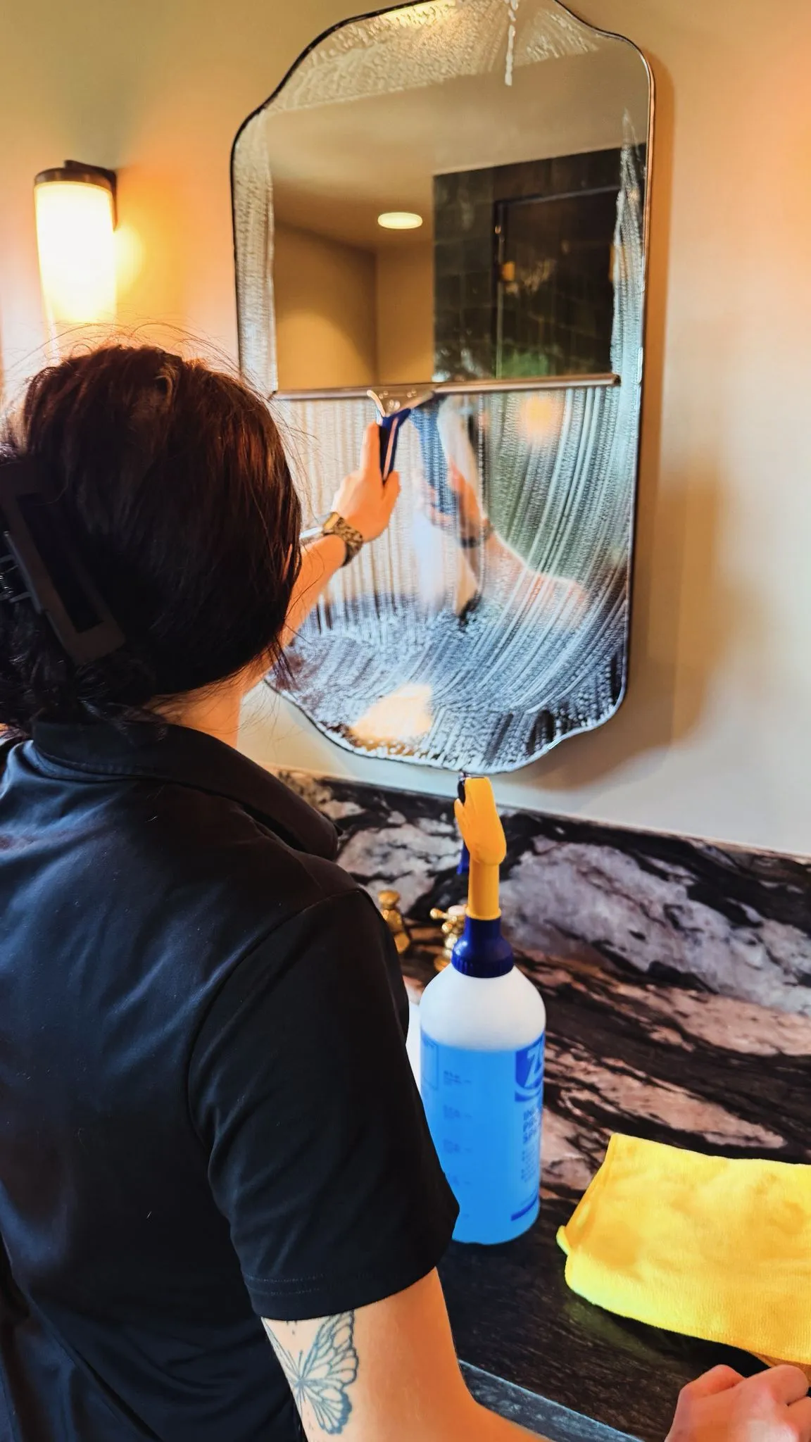 Detailed home cleaning result by Gabby's Cleaning Service in Orange County
