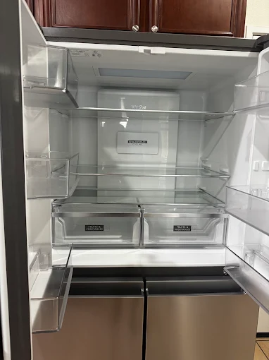 Spotless kitchen after a professional cleaning by Gabby's Cleaning Service in Orange County